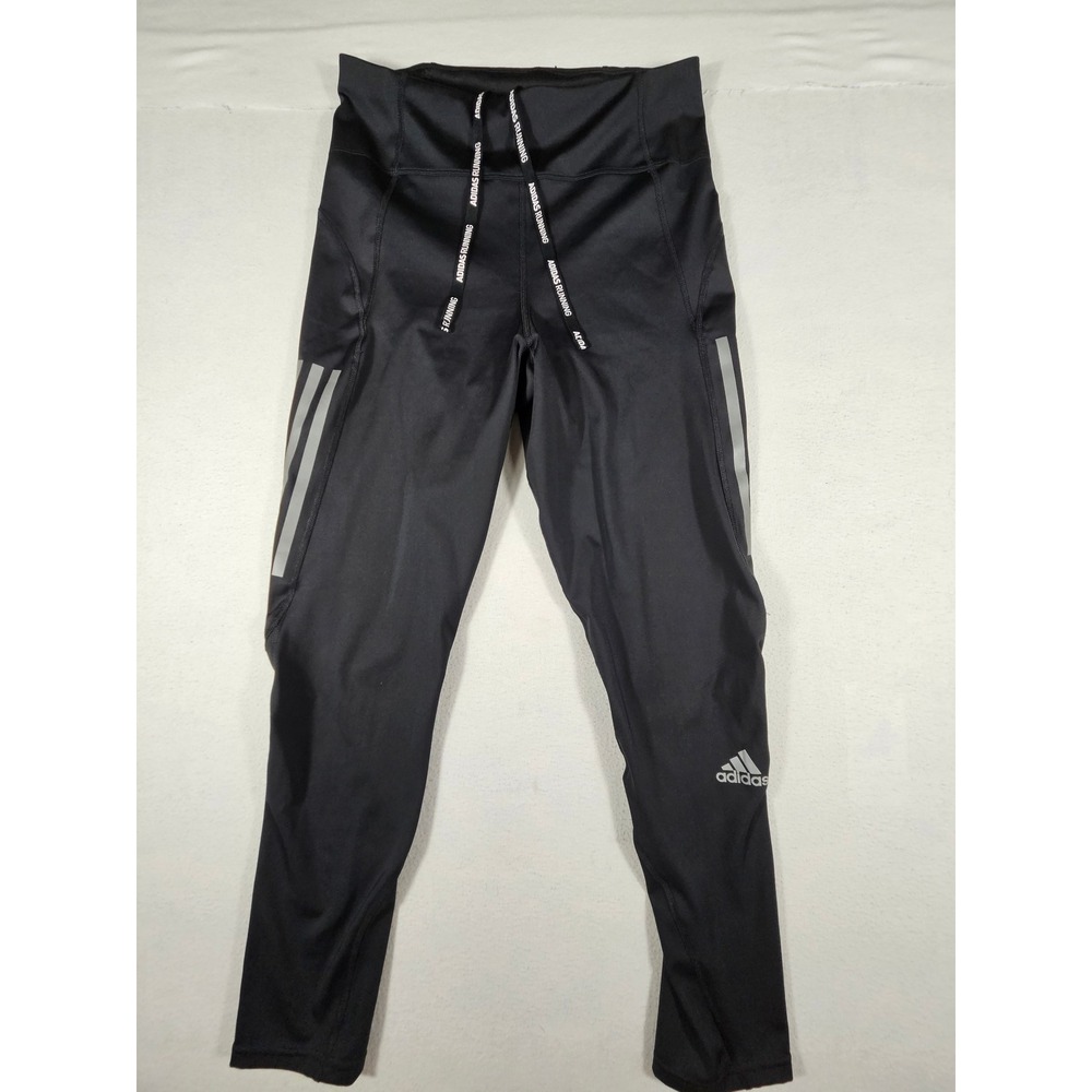 Adidas Running Primegreen Aeroready Leggings Black Reflective GU8940 Womens M‎